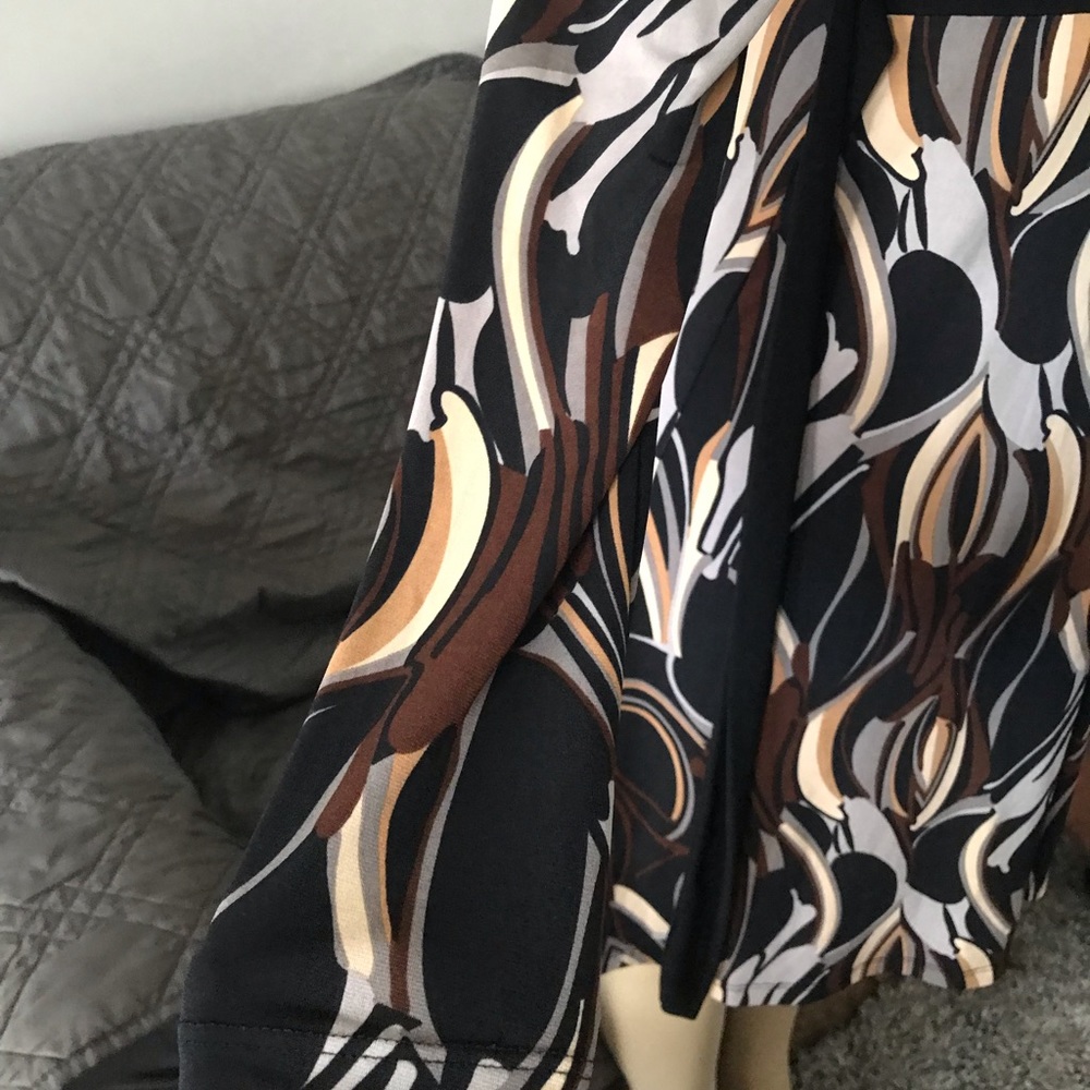 Blue papaya dress brown, grey, black, white - Picture 6 of 16